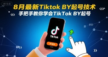 8月最新Tiktok搬运起号技术，手把手教你学会TikTok搬运起号-北辰工作室